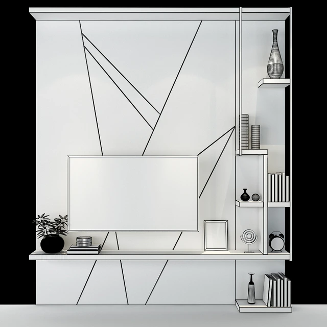 TV shelf 0113 — Скачать