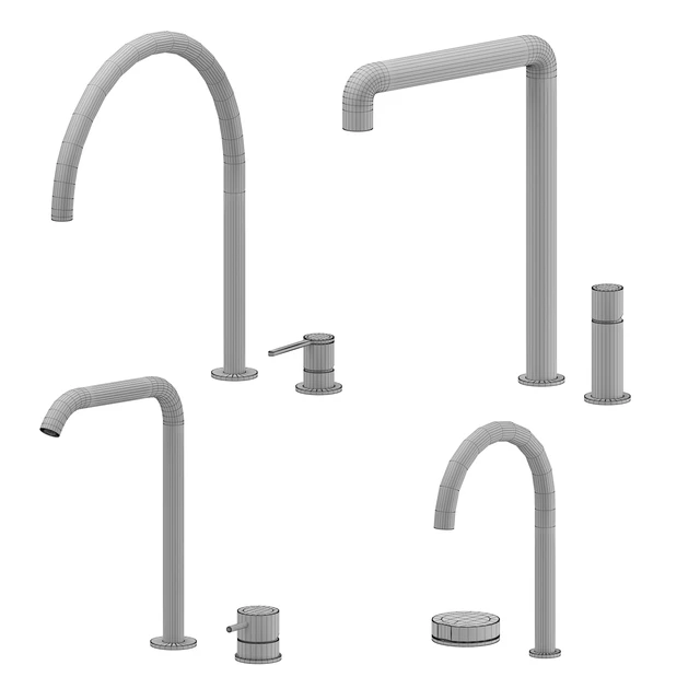 Kitchen faucets CEA set 03 — Descargar