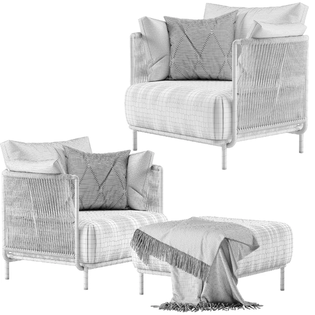 Roberti queen armchair — Descargar