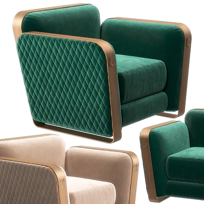 Voyage small armchair by Cantori — Ver 1