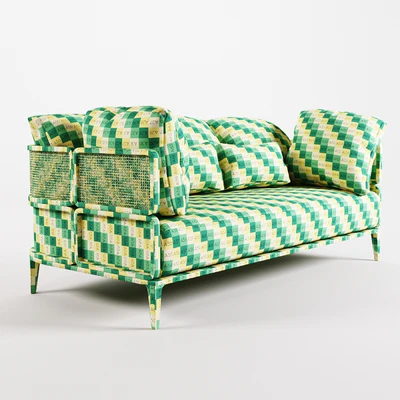 Rattan Sofa GTV Promenade Sofa — Ver 2