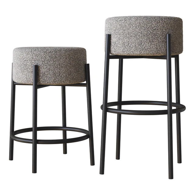 PEG UPHOLSTERED BAR STOOLS CB2 — Descargar