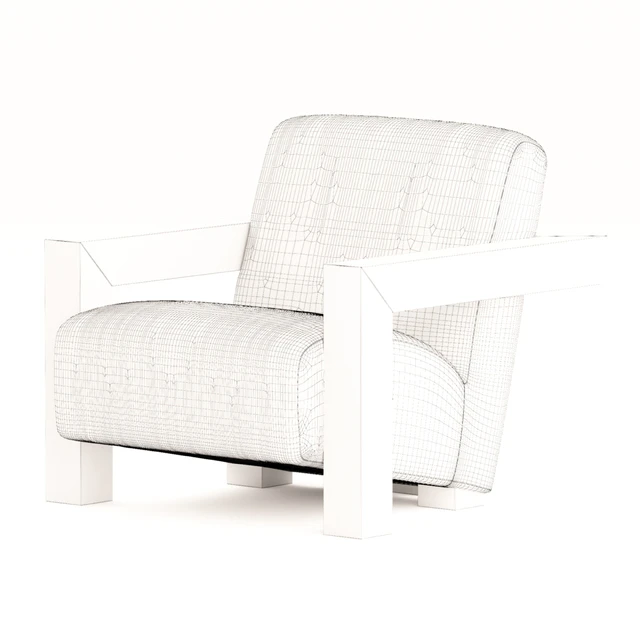 Wood Frame Occasional Chair — Descargar