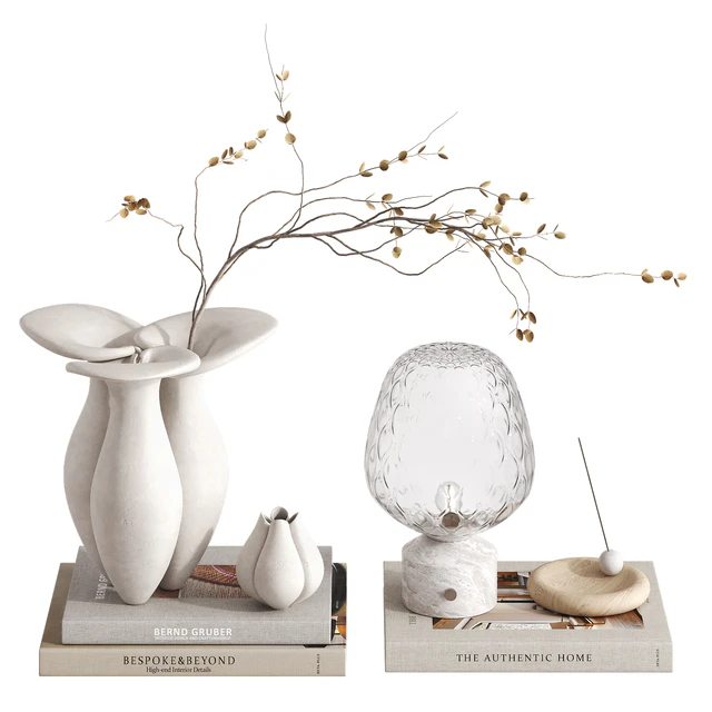 Decorative set with Lily Vase — Скачать