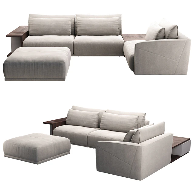 Natuzzi Long Beach Sofa — Descargar