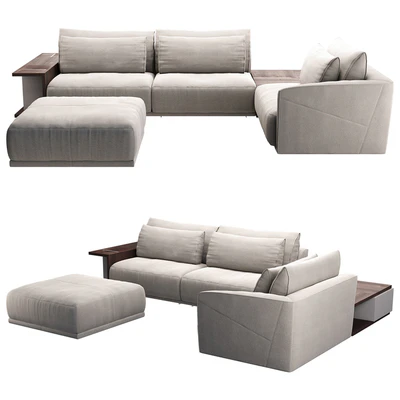 Natuzzi Long Beach Sofa — Ver 2