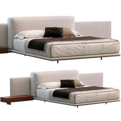 Bed Horizonte By Minotti — Ver 1