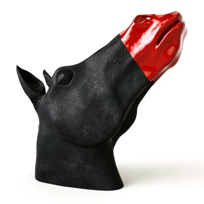 Horse head sculpture — Вид 1