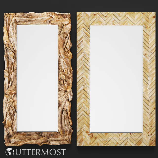 Mirror Uttermost Teak Root Natural. Demetria — Скачать