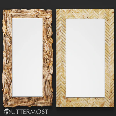 Mirror Uttermost Teak Root Natural. Demetria — Вид 1