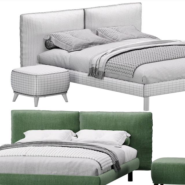 Kate Bed 140 by Divan.ru / Кровать Кейт Диван.ру — Скачать