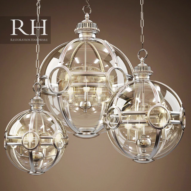 RH 19TH C. VICTORIAN GLOBE PENDANT — Descargar