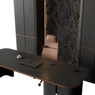Boss Desk - Office Furniture 593 — Ver 2