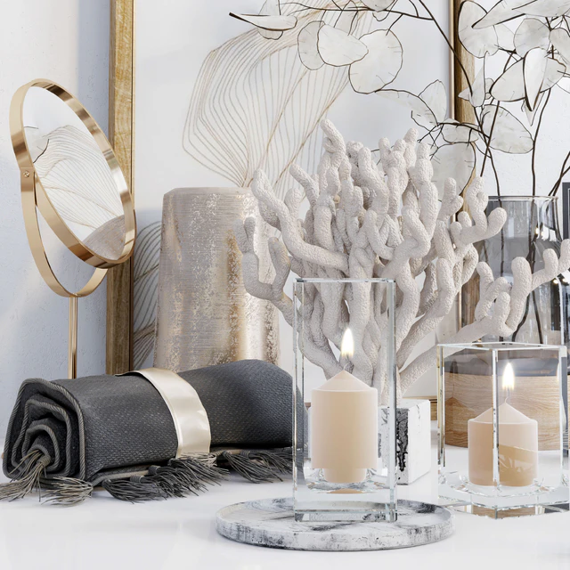 Decorative set with Lunaria — Скачать