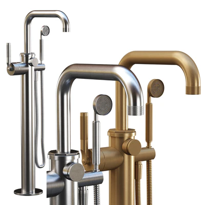 Floor Mounted Single Lever Bath by Samuel Heath / Shower mixer — Ver 1