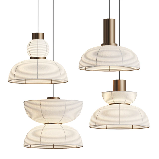 Retro Wabi Sabi Japanese Pendant Light — Скачать