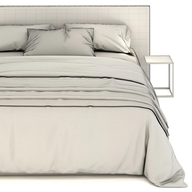 Meridiani stone gray bed — Скачать