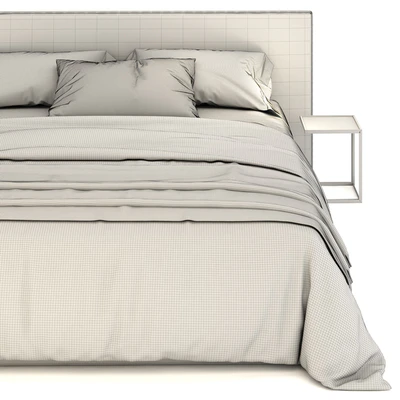 Meridiani stone gray bed — Вид 3