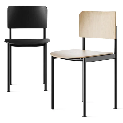Fredericia Plan 3412 Wooden Seat Chair — Вид 1