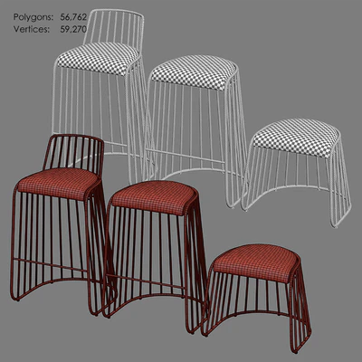 Phase - Bride's Veil & Counter Stool — Вид 2