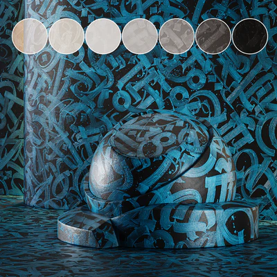 decorative plaster | Concrete set (seamless) | 22 — Ver 3