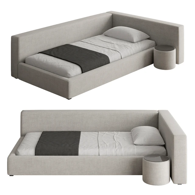 The bed in the children's room BOCA MINI BED 001 — Download