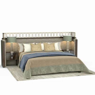 A bed in a modern style / Bed — Ver 1