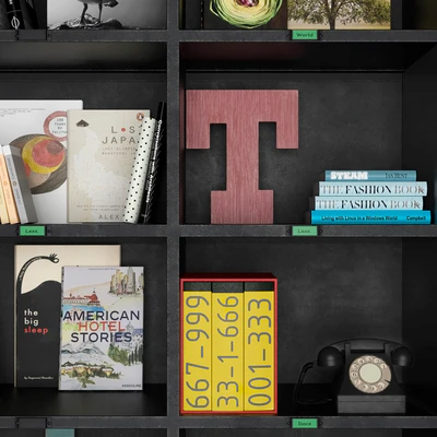 Bookcase Edison — Ver 2