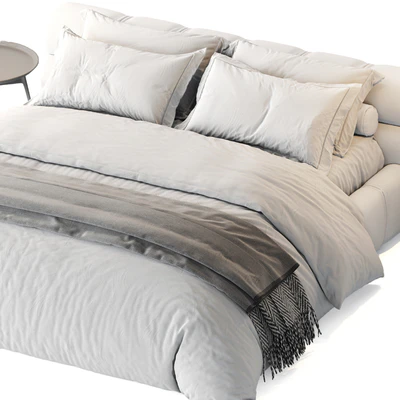 B&B Italia Tufty Bed — Ver 3