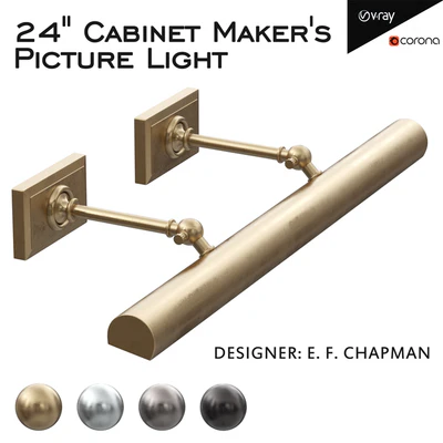 Cabinet Maker's Picture Light — Ver 1