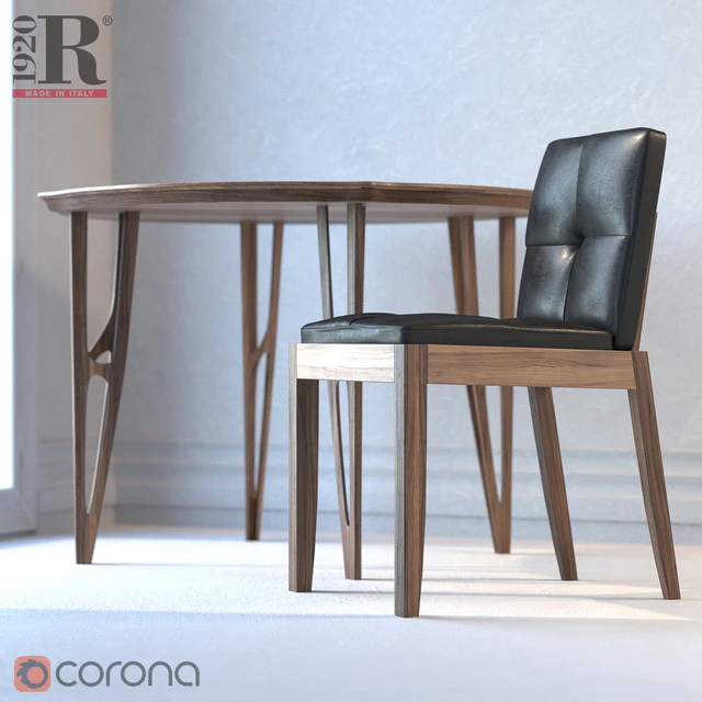 Vegan table. Bever sedia chair. Riva 1920 — Descargar