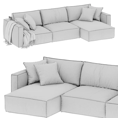 Диван Эби -2 угловой | Corner Loft sofa — Вид 2