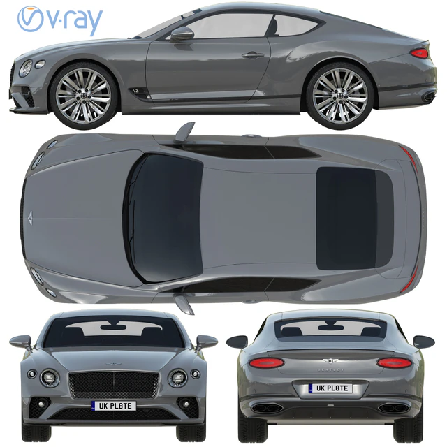 Bentley Continental GT Speed — Скачать