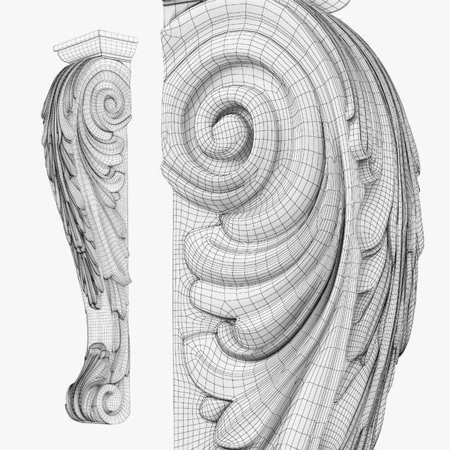 Wood Corbel-14 — Descargar