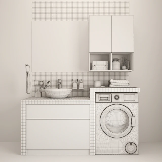 Bathroom Furniture I Мебель для ванной комнаты 02 — Скачать