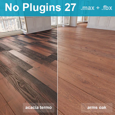 Parquet 27 (2 species, without the use of plug-ins) — Ver 1