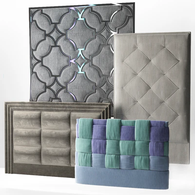 Headboard-9, fabric panel — Ver 1