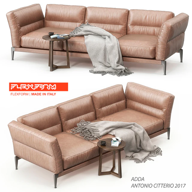 Flexform Adda sofa set — Descargar