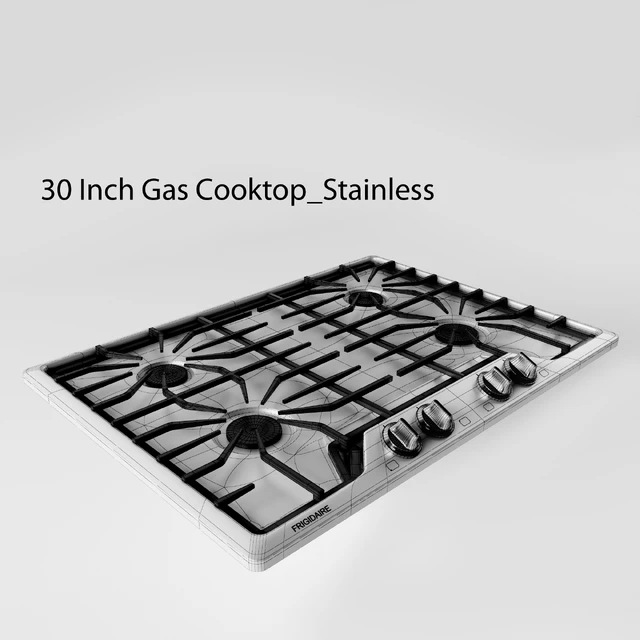 FRIGIDAIRE - 30 Inch Gas cooktop — Descargar