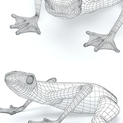 KARE / Deco Figurine Crazy Frog Chrome Big — Ver 2