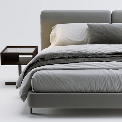 Minotti tatlin bed — Ver 3