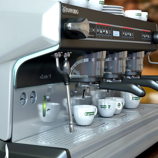 Professional coffee machines Rancilio, 3 groups — Descargar
