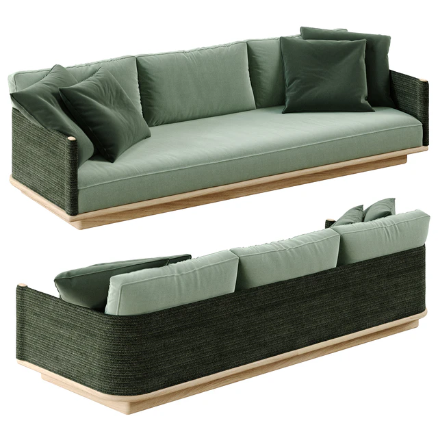 Kettal Giro 3 seater sofa ( corona7+vray ) — Скачать