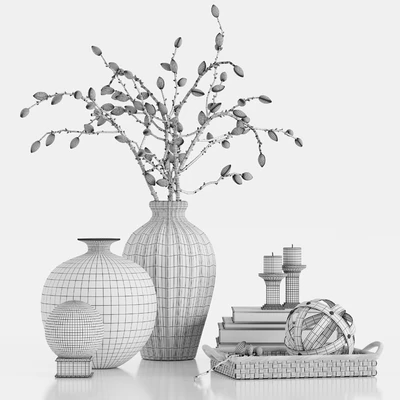 Decor Set with green almonds — Вид 2