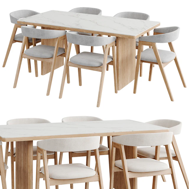 Dinning Set 132 — Descargar