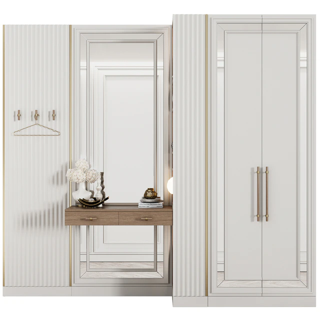 Entrance hall modular in neoclassical style 06 — Download