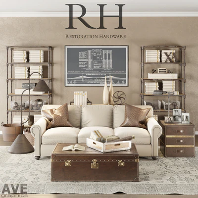 AVE Restoration Hardware Loft set — Ver 1