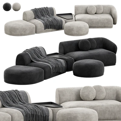 Rene Sofa by Meridiani Set 5 — Ver 2