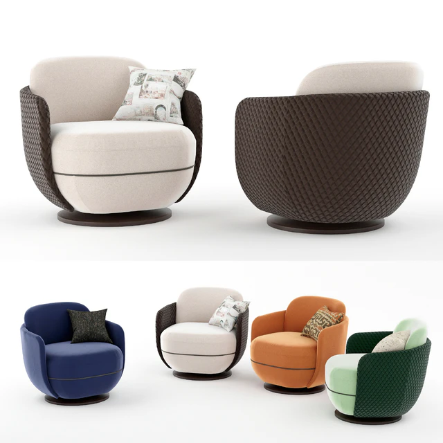 armchair Miles Lounge by Wittmann — Descargar