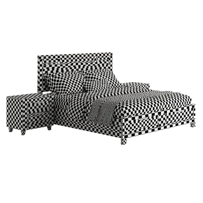 Morales Rustic Wood Bed — Ver 2